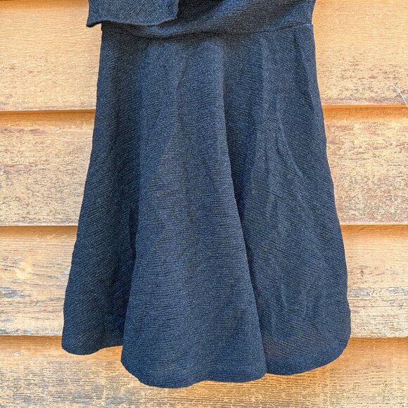 Special Editions Black Sparkly Girls Sleeveless Dress Size 12 With Layered Ruffl - Picture 6 of 8